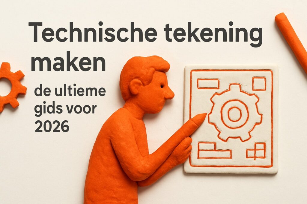 Technische Tekening Maken: De Ultieme Gids Voor 2026 - SK Tekenwerk